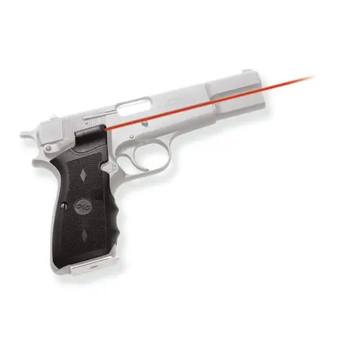 Crimson Trace LG-309 Lasergrips Black Red Laser Browning Hi-Power - View 2