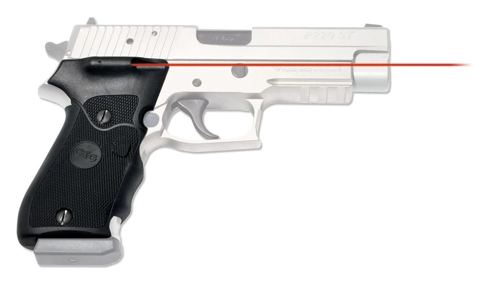 Crimson Trace 011100 LG-320 Lasergrips Black Red Laser for Sig Sauer P220 - View 2