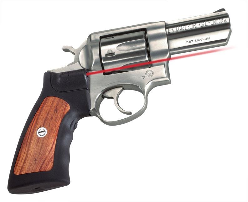 Crimson Trace LG-344 Lasergrips Ruger GP100 Super Redhawk Red Laser Black - View 2