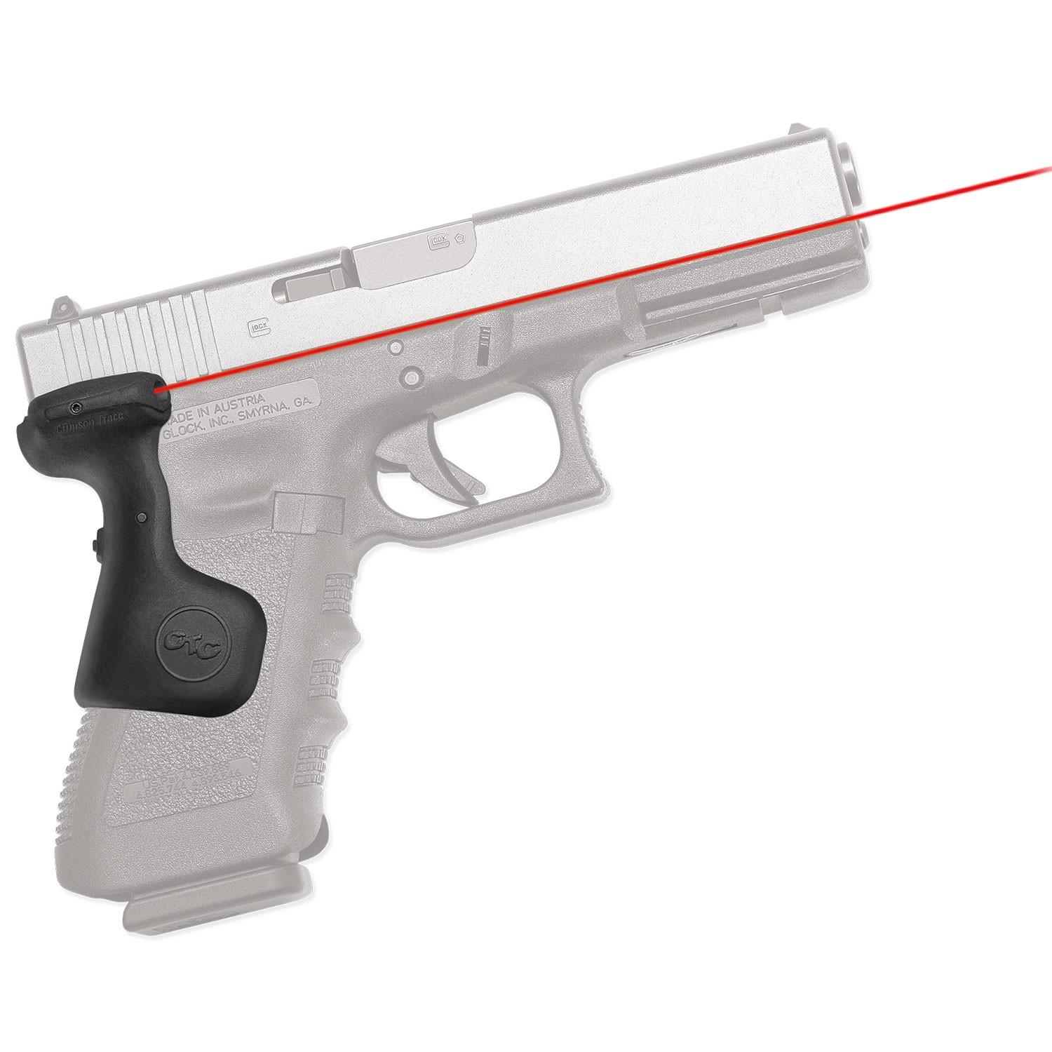 Crimson Trace 01-6710-1 Lasergrip Red for Glock Gen 3-5 Models - View 2