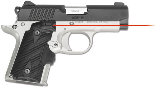 Crimson Trace 0152601 LG-409 Lasergrips Black Red Laser Kimber Micro 9 - View 2