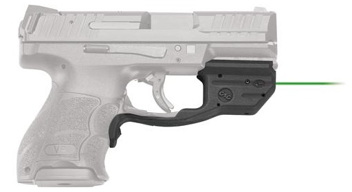 Crimson Trace 0165901 LG-499 Green Laserguard for HK VP9/VP9SK/VP40 Black - View 2