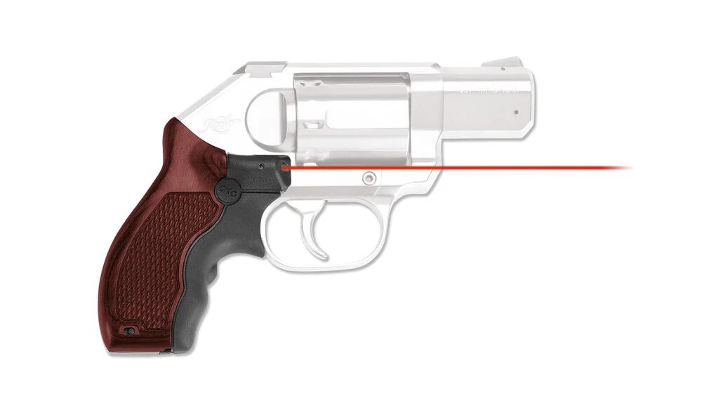 Crimson Trace LG-952 Lasergrips Red Laser Rosewood for Kimber K6S Revolvers - View 2