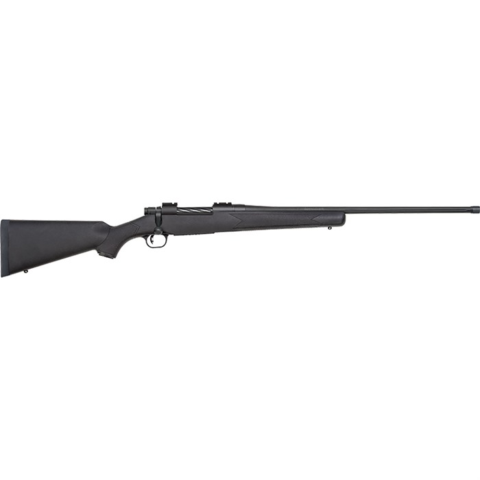 Mossberg Patriot 28118 300 Win Mag 3+1 24" Threaded/Fluted Barrel Recessed Match Crown Blued Metal Finish Spiral-Fluted Bolt Synthetic Stock Drop Box Magazine Adjustable LBA Trigger - View 2