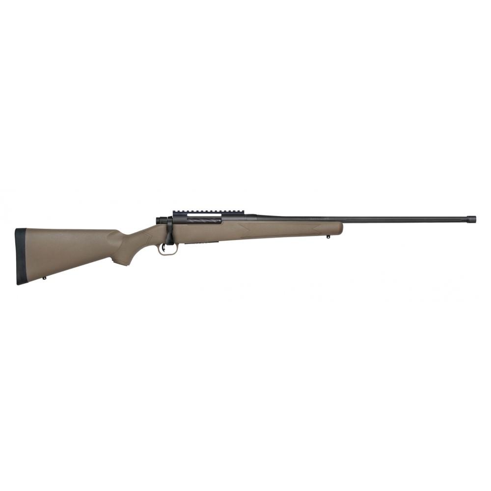 Mossberg Patriot Predator 7mm PRC 3+1 24" Fluted & Threaded Barrel, Matte Blued, Flat Dark Earth Stock - View 2