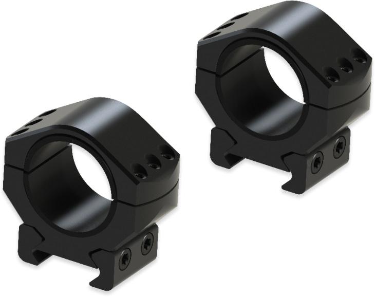 Burris XTR Signature Rings 1 Inch Aluminum Matte Black Picatinny 420231 - View 2