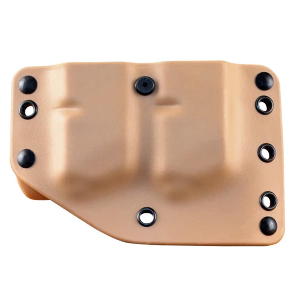 Stealth Operator H60067 Twin Mag OWB Coyote Tan Nylon Belt Clip 1.75" - View 2