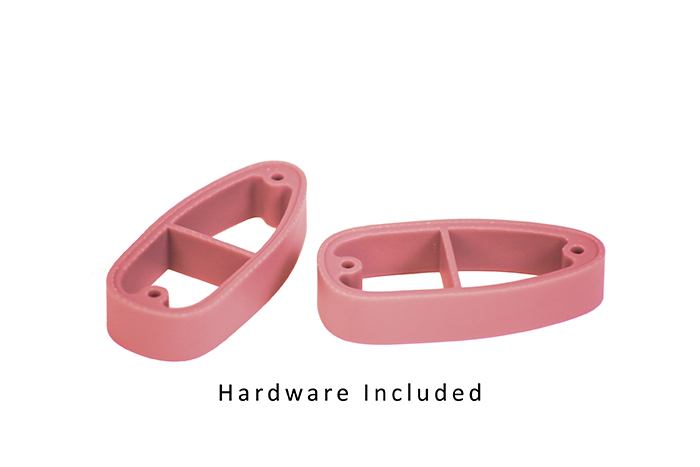 Crickett Length Of Pull Spacer Kit Pink Polymer Adjustable 1.5 Inch - View 2