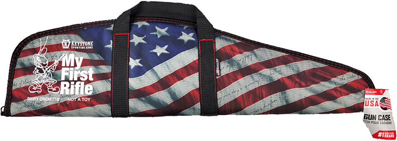 Keystone KSA035USA Crickett Rifle Case 34in Padded USA Flag Design - View 2