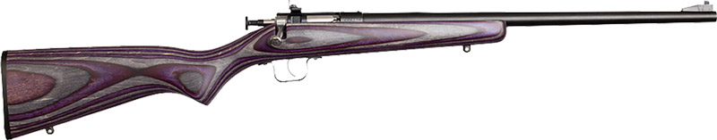 Crickett KSA2228 Youth 22 LR Rifle 16.12" Stainless Purple Stock - View 2