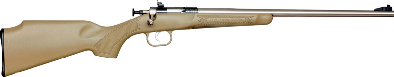Keystone KSA2243 Crickett Youth 22LR Bolt Action Rifle Desert Tan SS - View 2