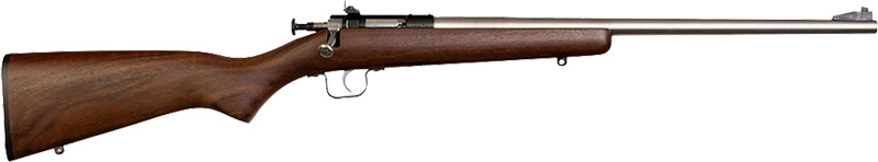 Keystone KSA3238 Crickett Youth 22LR Bolt Action Rifle SS/Walnut 16.125" - View 2