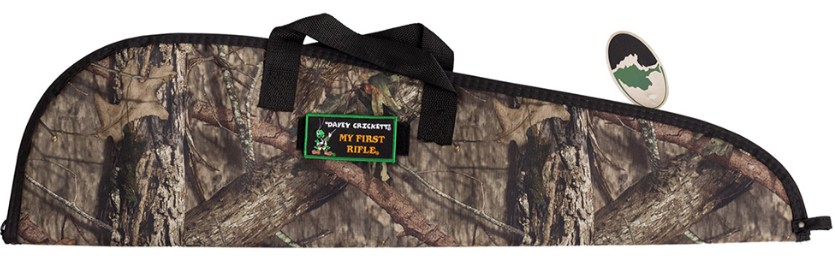 Crickett KSA035MOBU/P Soft Rifle Case Black with Scope Padding - View 2