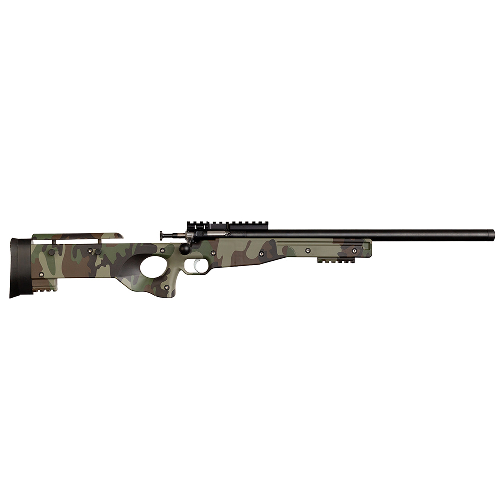 Crickett KSA2150-M81 22 LR 16.10" Camo Bolt Action Rifle, Threaded Barrel - View 2
