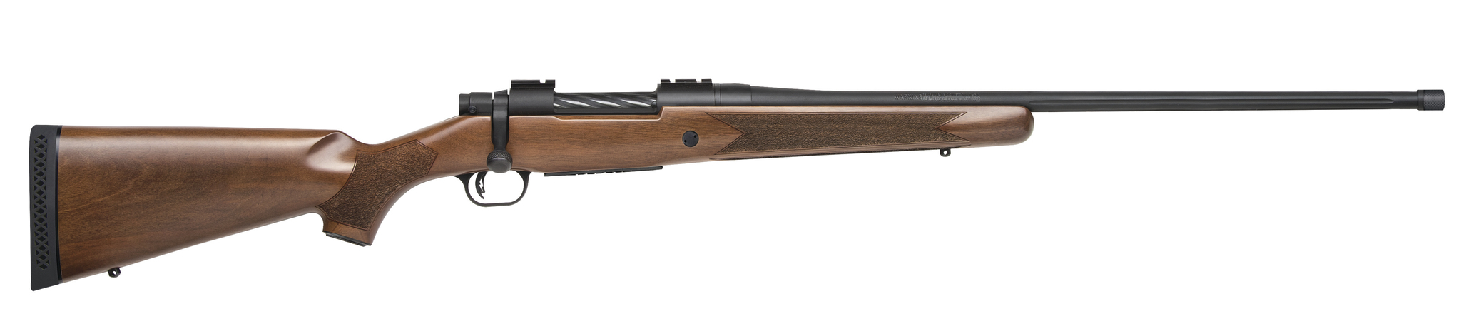 Mossberg 28236 Patriot Rifle 6.5 PRC 4+1 Walnut Stock 24" Fluted Barrel - View 2