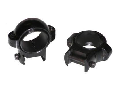 Burris Signature Zee Scope Rings 1" Medium Weaver Style Black Gloss Finish 420520 - View 2