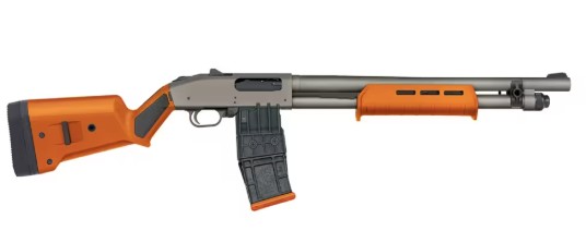 Mossberg 50222 12 Gauge 590M Mag-Fed 18.5" Pump Shotgun Magpul Stock - View 2