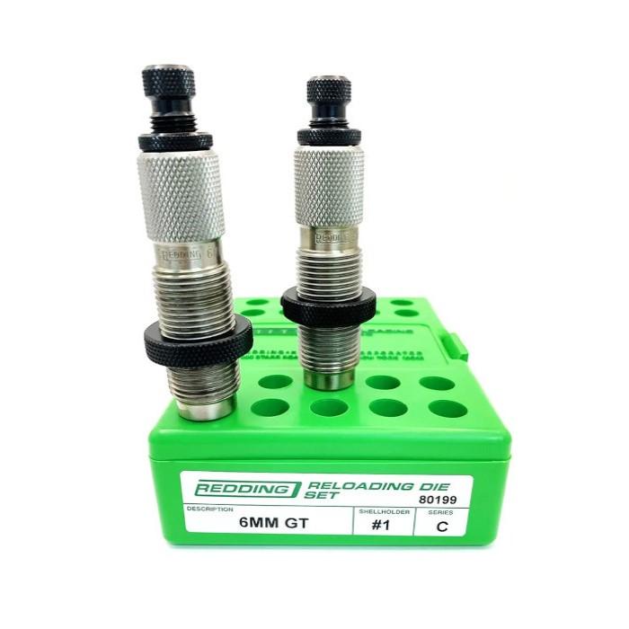 Redding 80199 6mm GT Full Length Die Set for Bottleneck Cases - View 2