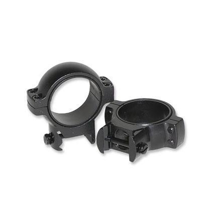 Burris Signature Zee Weaver Style Rings 30mm High Matte Black Finish 420587 - View 2