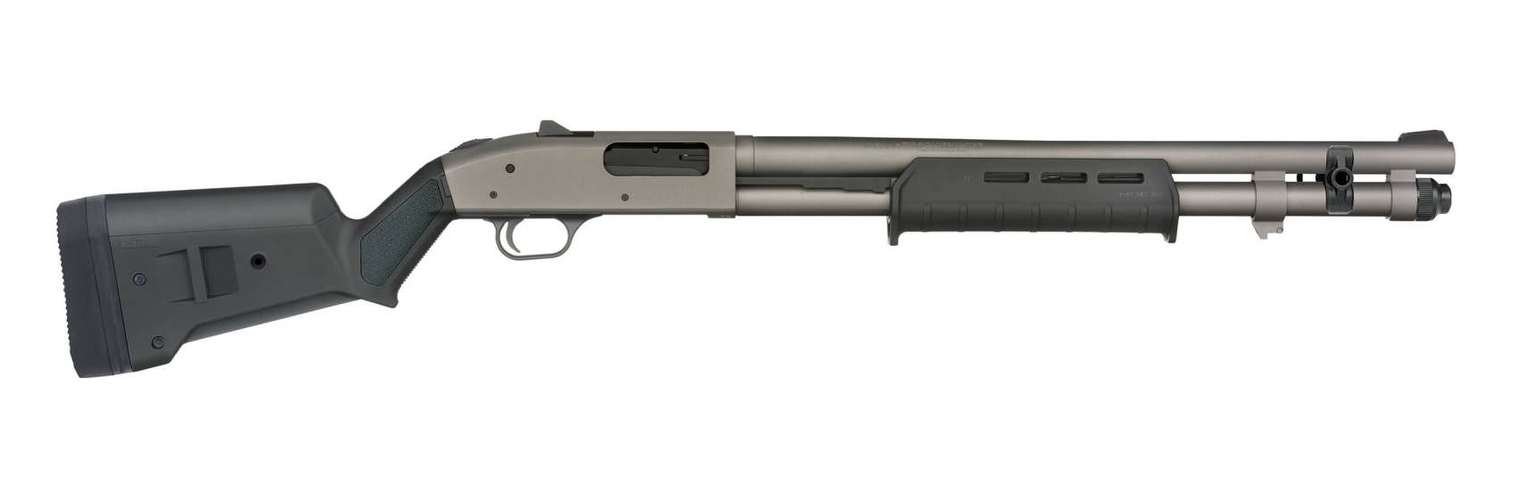 Mossberg 50797 590A1 12 Gauge Shotgun 8+1 Magpul Stock Tungsten Grey - View 2