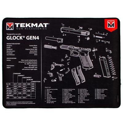 TekMat TEK-R20-GLOCK-G4 1.00" Gun Cleaning Mat 15x20 - View 2