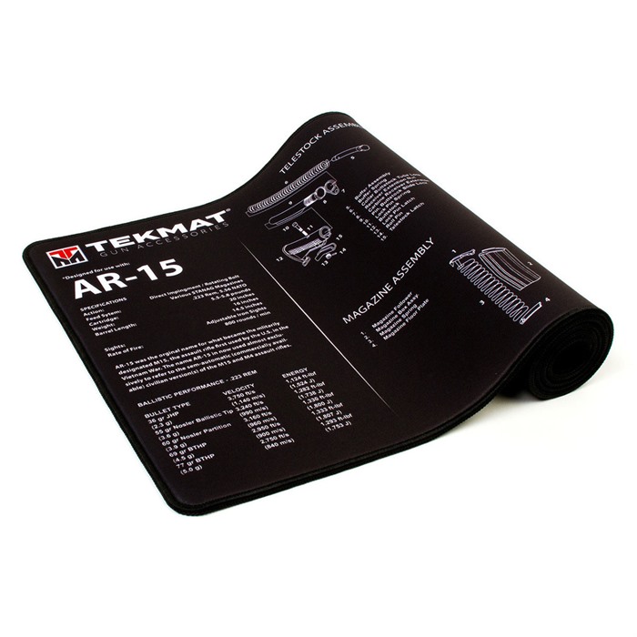TekMat TEKR44AR15WPD AR-15 Ultra 44" Cleaning Mat, Water/Oil Resistant - View 3