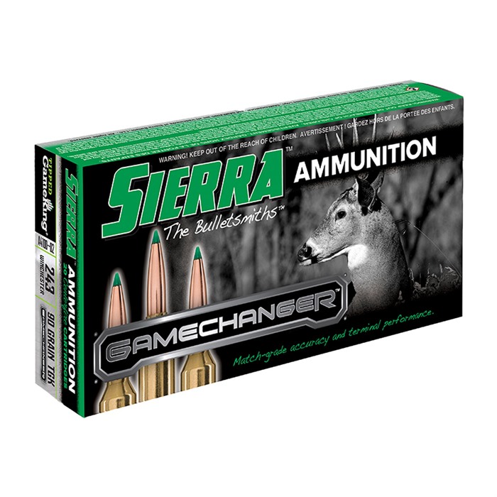 Sierra A410302 GameChanger 243 Win 90 gr 3200 fps Tipped GameKing 20 Bx/10 Cs - View 2