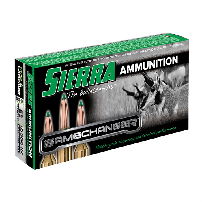 Sierra GameChanger 6.5 Creedmoor 130 Grain Brass Cased Ammo 20 Rounds - View 2