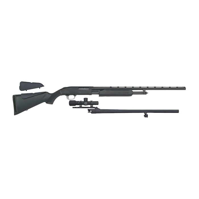 Mossberg 58244 500 Field/Deer 12 Gauge Shotgun, 28" Vent Rib/24" Slugster Barrels, Synthetic Dual Comb Stock - View 2