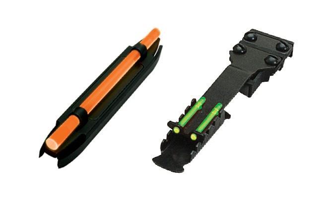 HiViz C3002 C-Series Magnetic Turkey/Deer Sight Set Black Fiber Optic - View 2