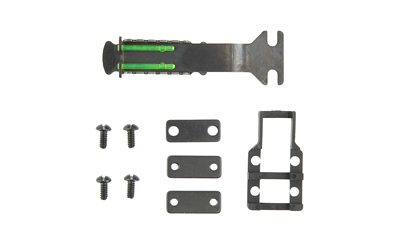 Hi-Viz Green 2 dot adjustable rear sight (large). Fits vent rib widths - View 2