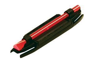 HiViz BB2005 Birdbuster Magnetic Front Sight Black Green/Red Fiber Optic - View 2