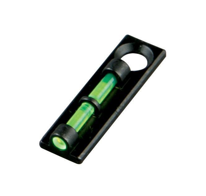 HiViz FL2005G Flame Bead Green Fiber Optic Front Sight Black - View 2