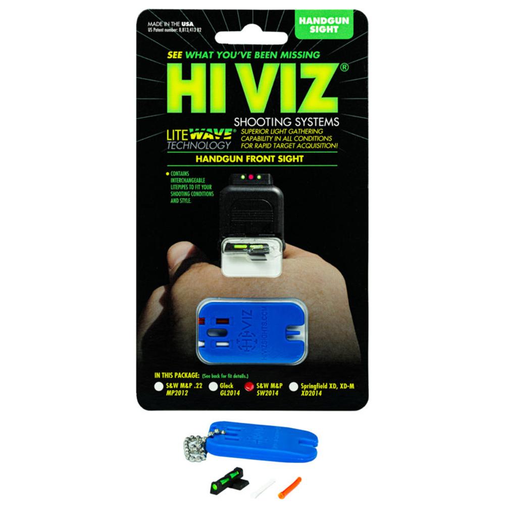 HiViz LiteWave Interchangeable Front Green-Red-White Sight For S&W M&P - View 2