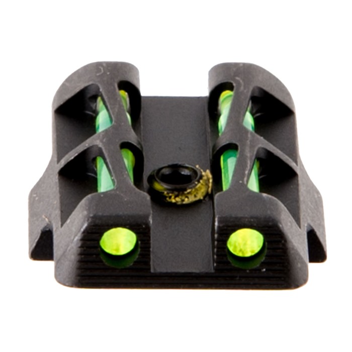 HiViz GLLW11 LiteWave Rear Sight Green Fiber Optic for Glock 42/43/43X/48 - View 5