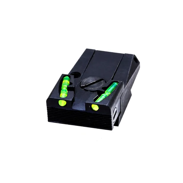 Hi-Viz MKAD211 Adjustable Rear Sight Green Fiber Optic for Ruger MK I-IV - View 2