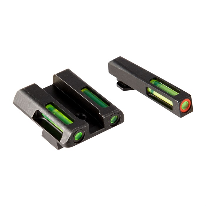 HIVIZ GLN521 LiteWave H3 Tritium Sight Set for Glock 42/43, Orange/Green - View 2