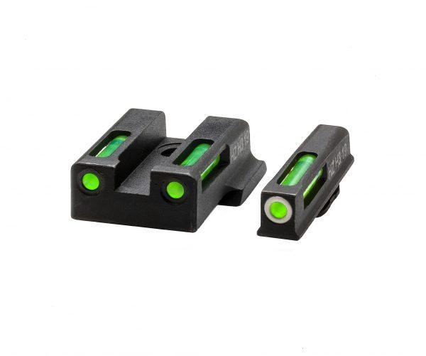 HiViz EZN321 LiteWave H3 Sight Set for S&W EZ380 Green Tritium/White - View 2