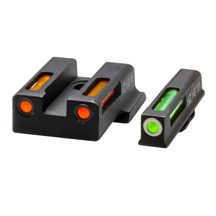 Hi-Viz EZN421 LightWave H3 Night Sights, Green/Orange, S&W M&P 380 EZ - View 2