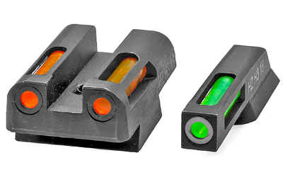Hi-Viz CZN421 LightWave H3 Night Sights, Green/Orange, Tritium/Fiber Optic - View 2