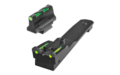 Hi-Viz HHVS620 Fiber Optic Sight Set, Green Rear, Multi-Color Front - View 2
