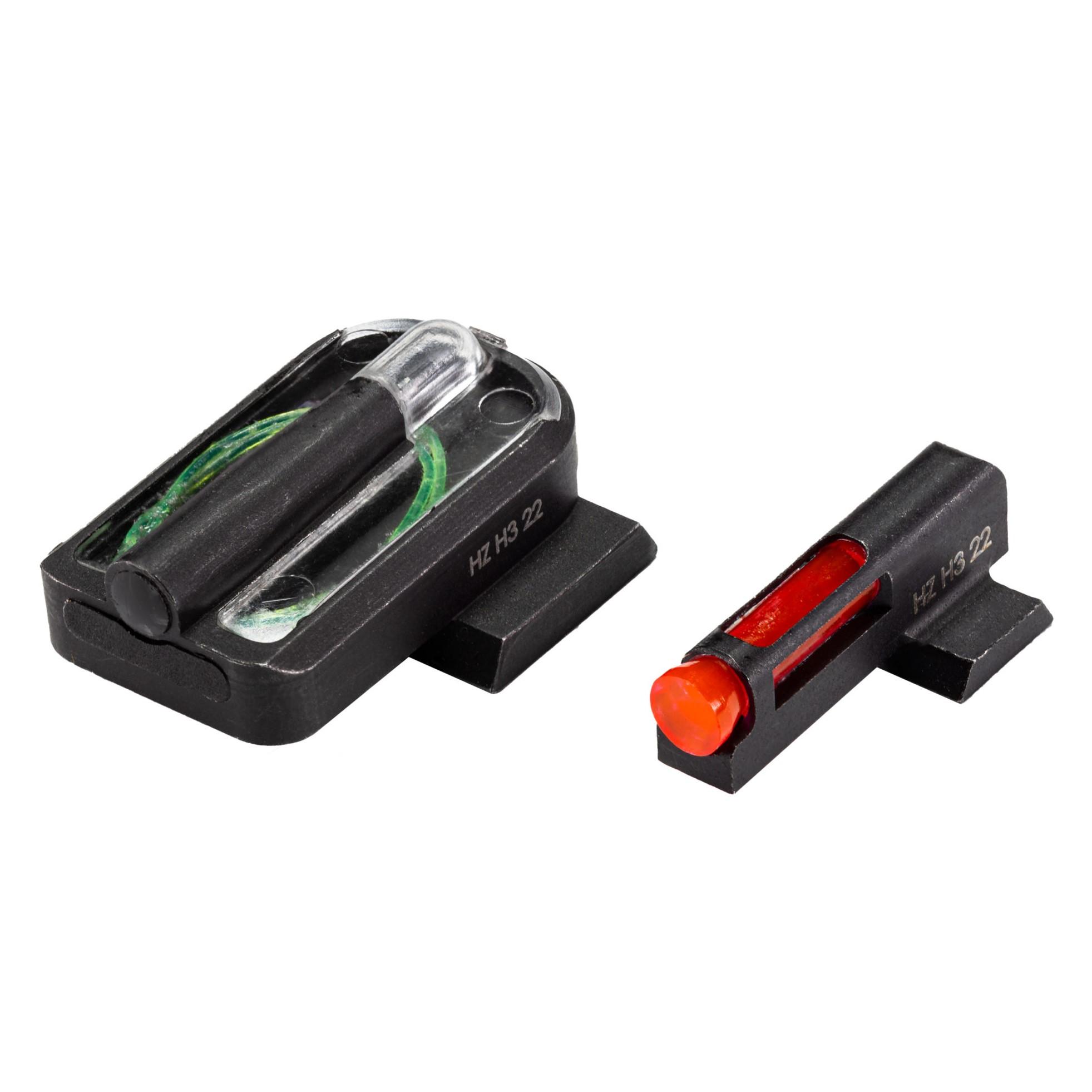 HiViz MPFD21 FastDot H3 Sight Set for S&W M&P Red/Green Tritium - View 2