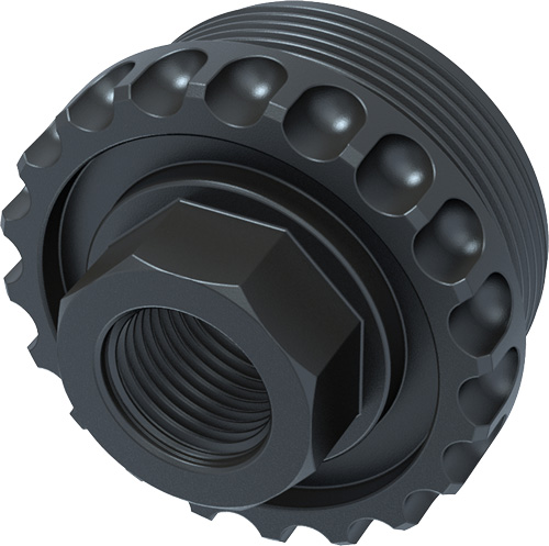 LANTAC ADC DIRECT THREAD 1/2-28 HUB TITANIUM - View 2