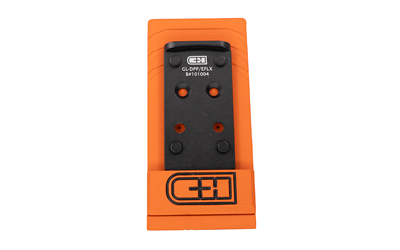 C&H Precision V4 Optic Mounting Plate for Glock MOS Anodized Black - View 2