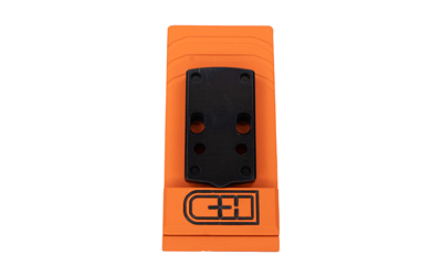 C&H Precision GLX-RMRcc Optic Mount Plate for Glock 43x/48 MOS, Black - View 3