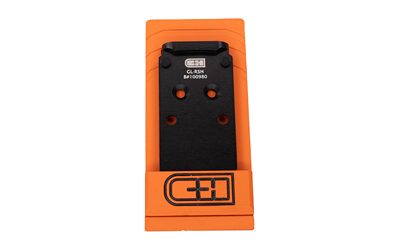 C&H Precision V4 Optic Mounting Plate Glock MOS Black Anodized - View 2