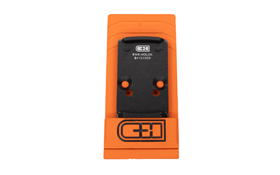 C&H Precision RMR-HOLOk Optic Mount Plate, 6061 Aluminum, Black Anodized - View 2