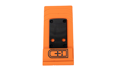 C&H Precision SWMP-HOLOk-SHIELD-PLUS Optic Mount Plate Black Anodized - View 3