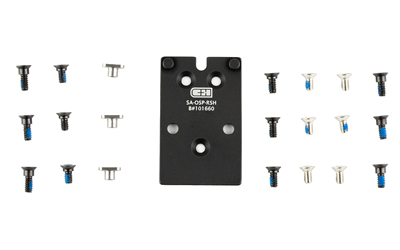 C&H Precision SA-OSP-RSH Optic Mount Plate for Springfield XD-M, Black - View 2