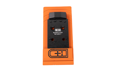 C&H Precision WLPDP2.0-EPS Optic Mount Plate, Black Anodized Aluminum - View 2